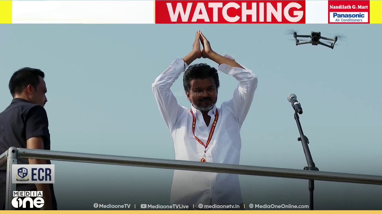തമിഴ്നാട്ടിൽ സർക്കാർ രൂപീകരണത്തിന്  ചർച്ചകൾ തുടർന്ന് വിജയ്‍യുടെ തമിഴക വെട്രി കഴകം
