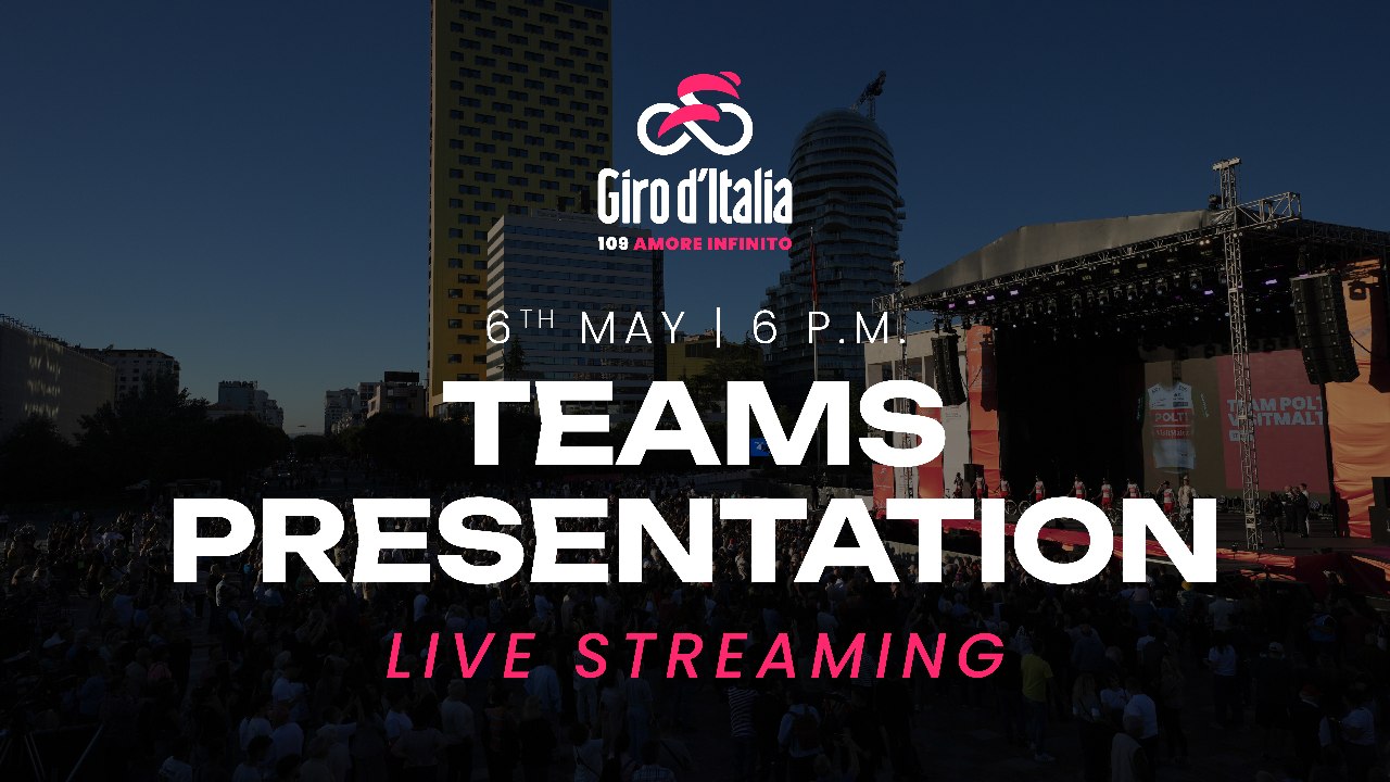 🔴 LIVE | Giro d’Italia 2026 – Teams Presentation