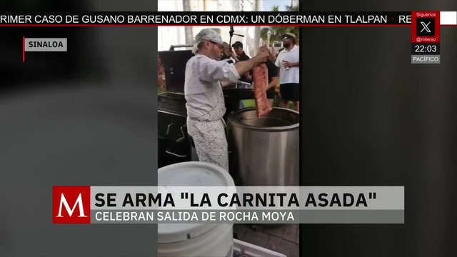 Realizan carne asada tras la salida de Rocha Moya en Sinaloa | Paola Barquet, 5 de mayo de 2026