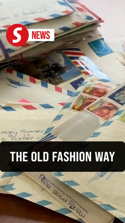 Handwritten letters in a 40-year-old pen pal relationship still goes on strong