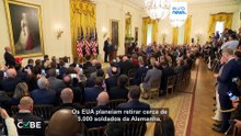 Poderá a lei dos EUA impedir Trump de retirar tropas da Europa?