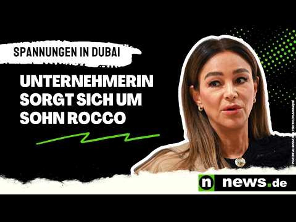 Verona Pooth: Spannungen in Dubai - Unternehmerin sorgt sich um Sohn Rocco
