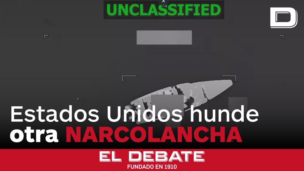 Estados Unidos hunde otra narcolancha en el Caribe y deja dos muertos