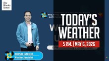 Today's Weather, 5 P.M. | May 6, 2026