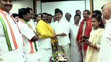 TVK Vijay Met Congress Executives in Panaiyur