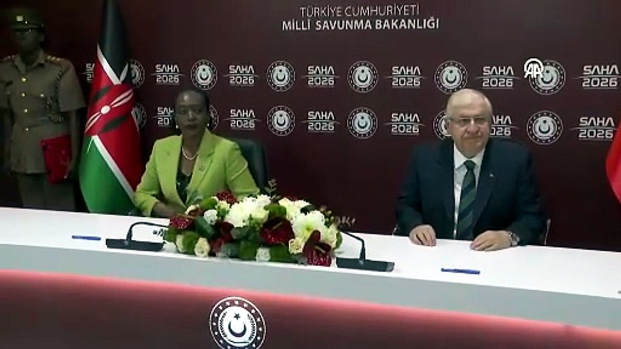Türkiye ile Kenya arasında savunma işbirliği anlaşması imzalandı