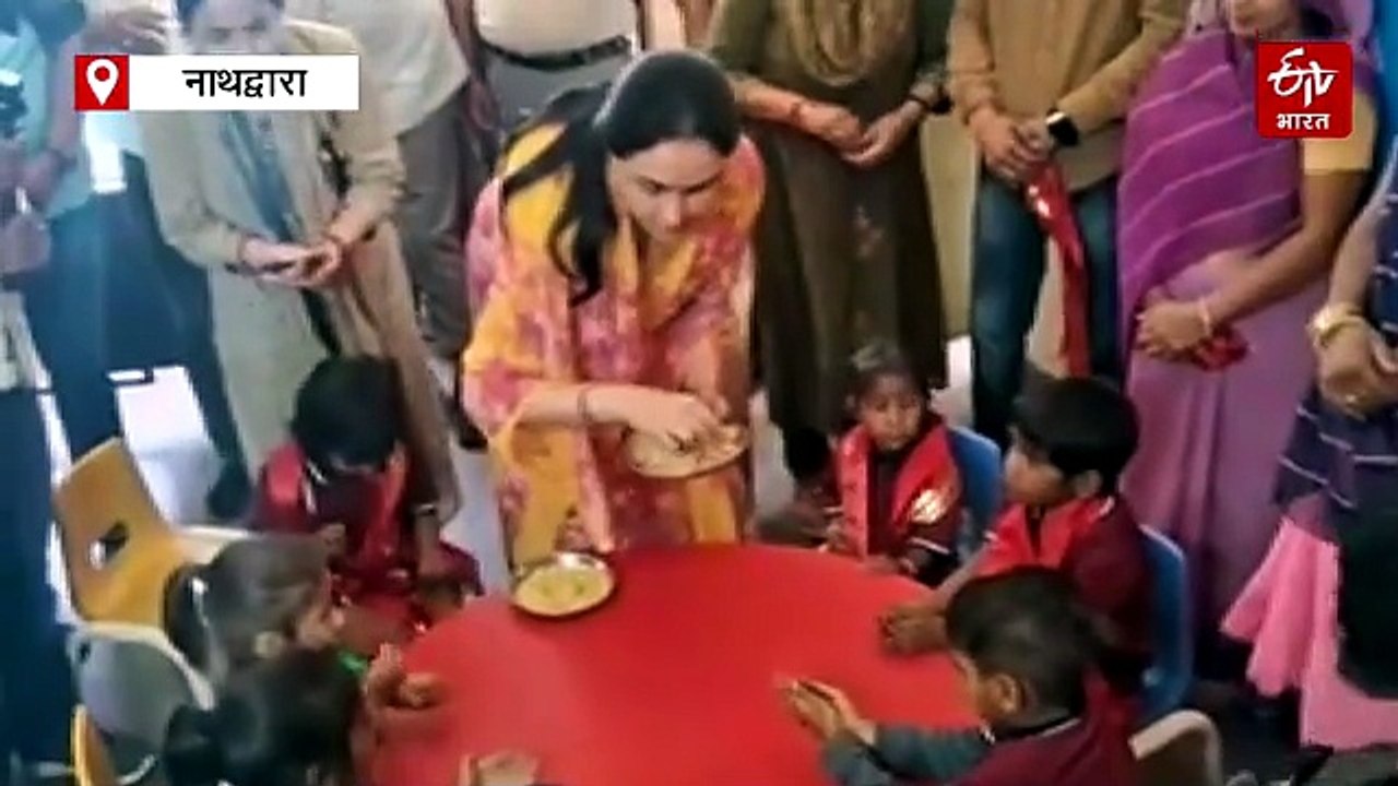 उपमुख्यमंत्री दीया कुमारी ने किए श्रीनाथजी के दर्शन, बोलीं- डबल इंजन की सरकार कर रही अच्छा काम