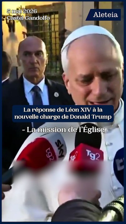 Le pape Léon XIV réagit après la dernière attaque de Donald Trump