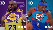 OKC take Game 1 against LeBron and the Lakers