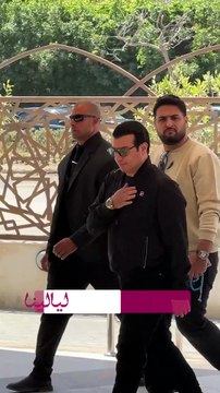 ميرفت أمين ومصطفى قمر ومحمد ثروت ولميس الحديدي وأحمد موسى وإيهاب توفيق في وداع هاني شاكر