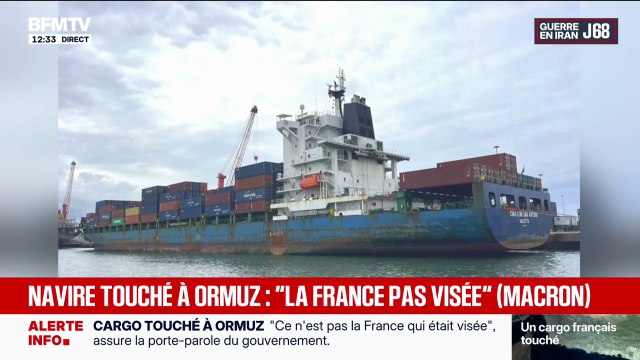 Ce que l'on sait sur le navire CMA CGM qui a été touché dans le détroit d'Ormuz