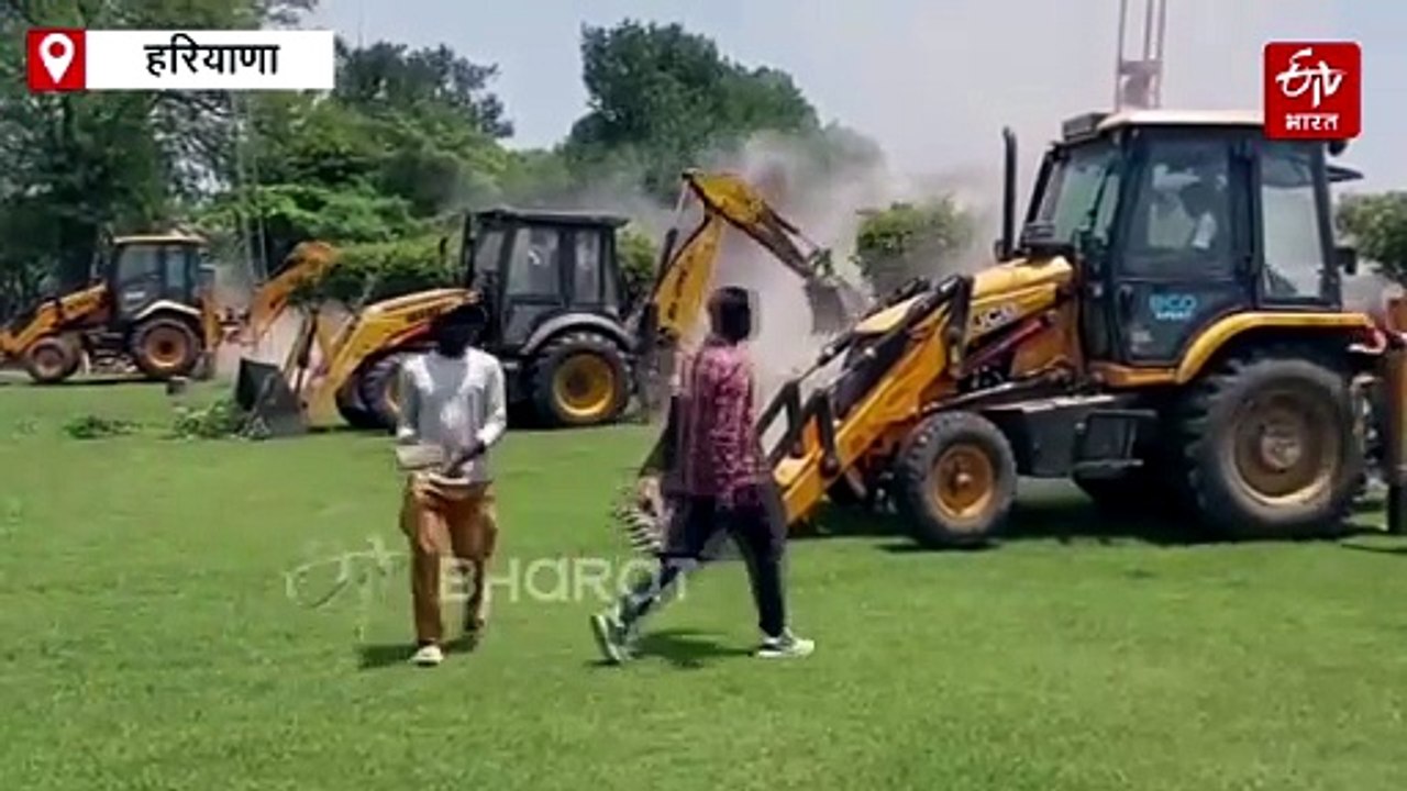करनाल में हाईकोर्ट आदेश के बाद सख्ती, HSIIDC की जमीन हुई कब्जामुक्त, अवैध पार्टी हॉल पर चला प्रशासन का बुलडोजर