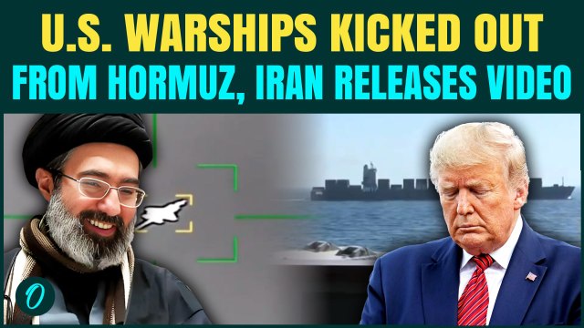Iran KICKS OUT U.S Destroyer Warships From Strait Of Hormuz | New Video Shows IRGC VS U.S Navy Clash