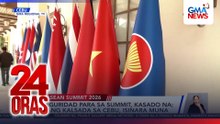 Seguridad para sa ASEAN Summit, kasado na; Ilang kalsada sa Cebu, isinara muna | 24 Oras