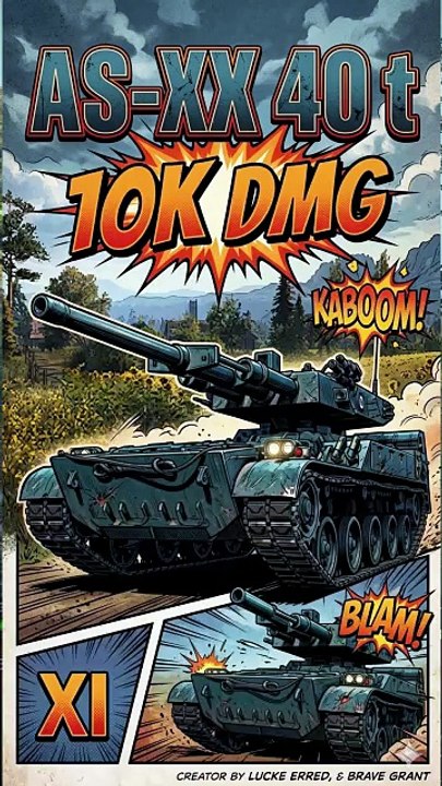 AS-XX 40 t 10K DMG, 7 frags