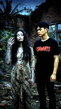 Arwah gadis penunggu rumah terbengkalai #foryou #penampakan #hantu #seram #explore #ghost #trending #story #fyp