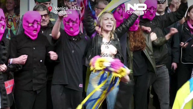 Biennale de Venise : les FEMEN et les Pussy Riot dénoncent le retour de la Russie