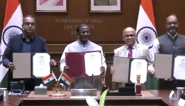Assam CEO Anurag Goel Submits List of Elected MLAs to Governor at Lok Bhavan, Guwahati