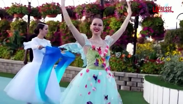 Arabia Saudita, fiori colorati inaugurano la primavera al Riyad Boulevard