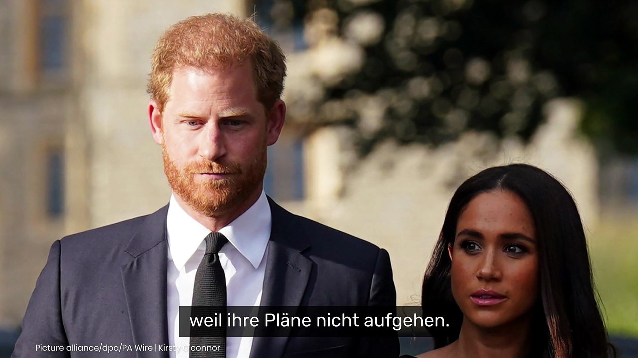 Harry und Meghan: Royals-Insider packt aus - 'Glaube nicht, dass einer von beiden glücklich ist'