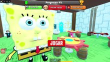 🧽 ESCAPAR DO RESTAURANTE DE BOB BARRY'S ESPONJA OBBY!!!