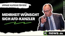 Umfrage-Klatsche für Merz: Ablehnung für Regierungskurs – Mehrheit wünscht sich AfD-Kanzler