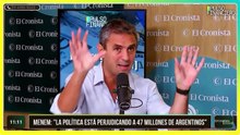 Martín Menem sobre la inflación