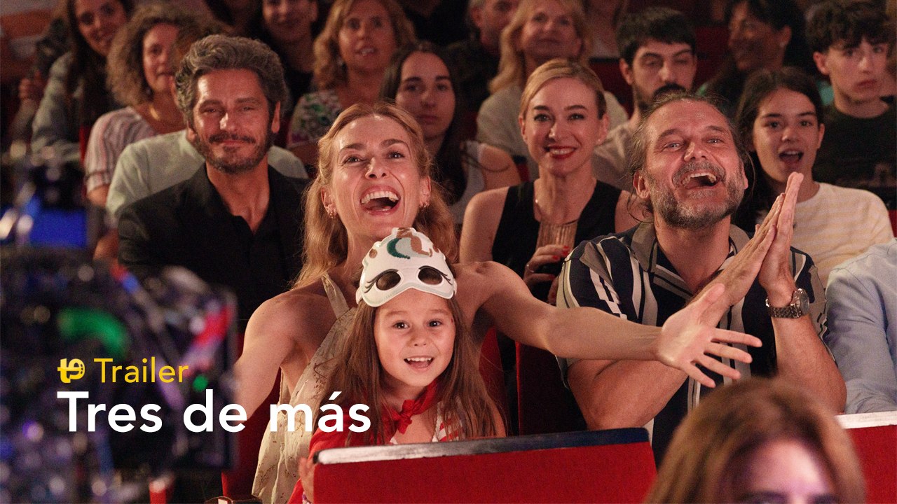 Tres de más - Trailer