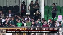 Kocaelispor, Fatih Karagümrük maçının hazırlıklarına başladı