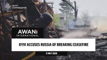 Ukraine accuses Russia of breaking ceasefire