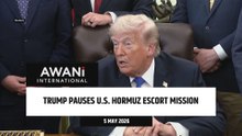 Trump pauses U.S. Hormuz escort mission