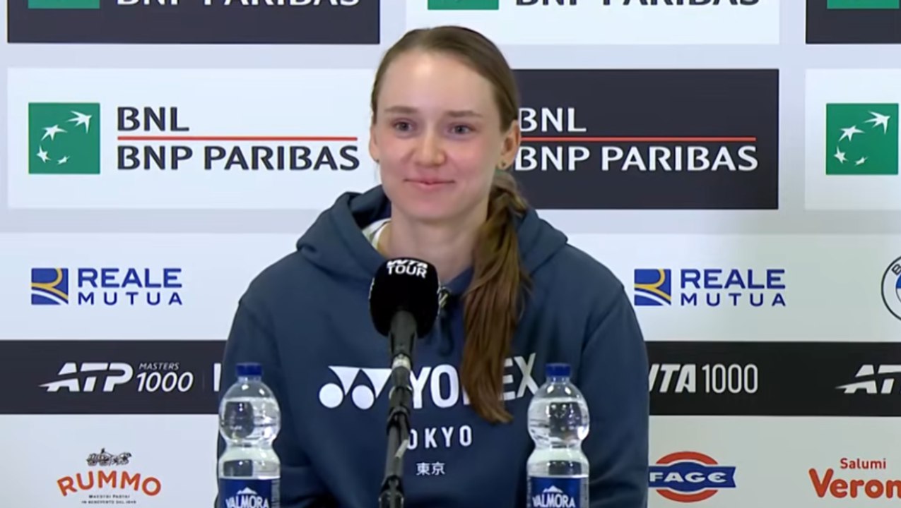 Rome 2026 - Elena Rybakina : "S’il y a un boycott des Grands Chelems, je suivrai"