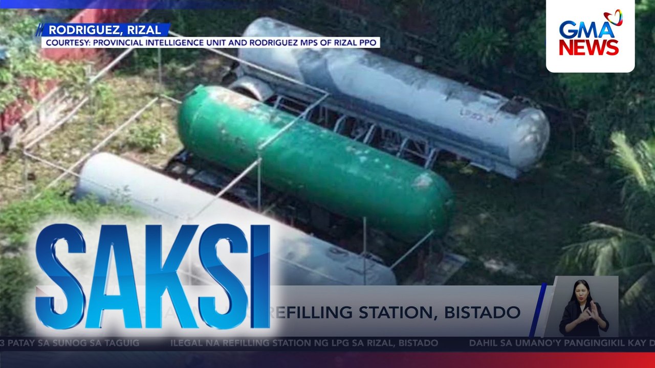 Ilegal na LPG refilling station, bistado | Saksi