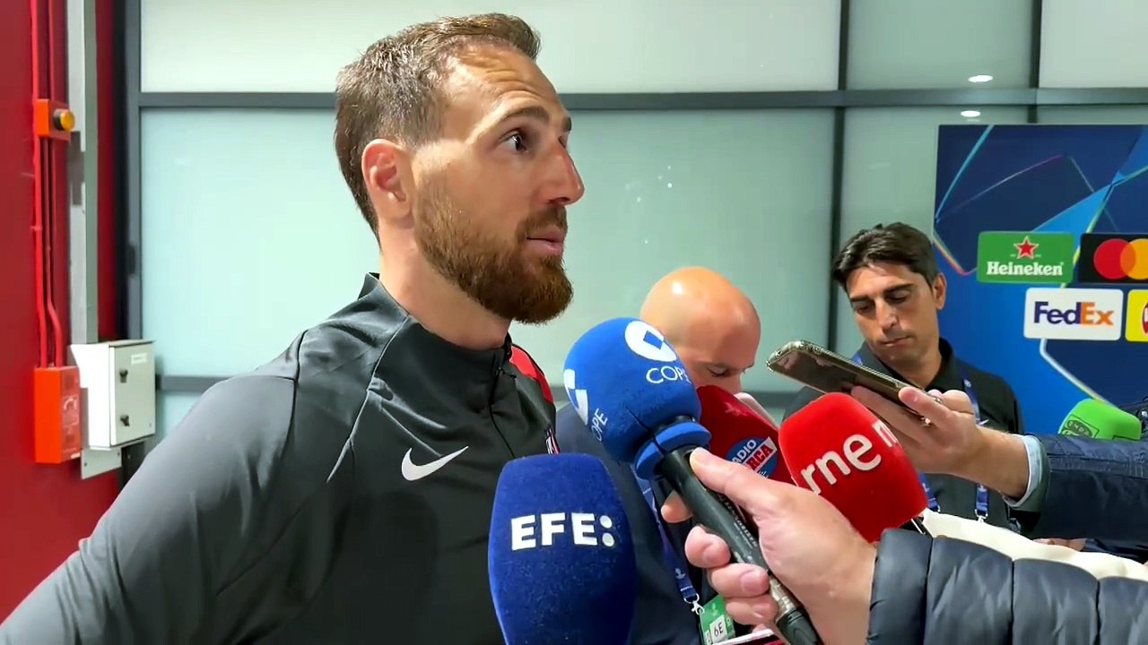 Oblak: "Estamos decepcionados, no era lo que queríamos"