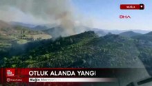 Muğla Marmaris'te maki yangını