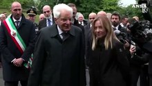 Gemona, Mattarella al monumento per le vittime del terremoto in Friuli