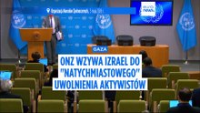 ONZ żąda od Izraela "natychmiastowego" uwolnienia dwóch aktywistów flotylli z pomocą dla Strefy Gazy