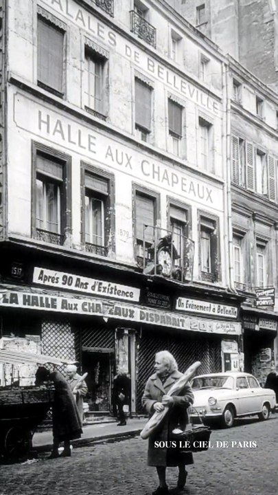 Paris, Belleville, le quotidien d'avant
