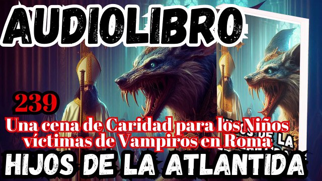 Audiolibro los Hijos de la Atlantida Capítulo 239 Una cena de Caridad para los Niños víctimas de Vampiros en Roma