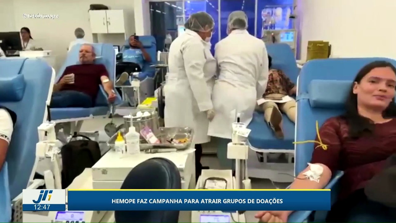 Hemope faz campanha para atrair grupos de ações