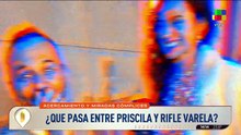 La reveladora reacción de Priscila Crivocapich cuando le dijeron que hace "linda pareja" con el Rifle Varela