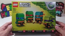 Teenage Mutant Ninja Turtles Figures - BrickHeadz - 40878 - [ Unboxing ]