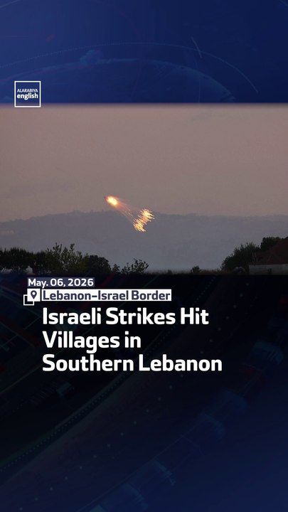 Israeli Strikes Hit Villages in Southern Lebanon