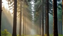 The Path of Light in the Heart of the Forest | Where Morning Breathes