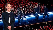 Claudia Sheinbaum anuncia la inesperada visita de la banda BTS al Palacio Nacional