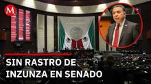 Crece polémica: senador Inzunza no aparece en el Senado y evitan hablar del caso