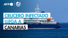 El crucero con hantavirus dejó Cabo Verde y se dirige a Canarias