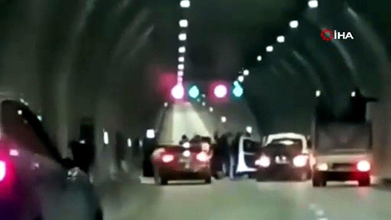 Tünelde düğün konvoyu ve kutlamasına 720 bin TL’lik rekor ceza