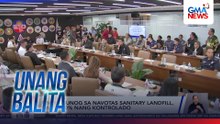 MMDA - Sunog sa Navotas Sanitary Landfill, halos 80% nang kontrolado | Unang Balita