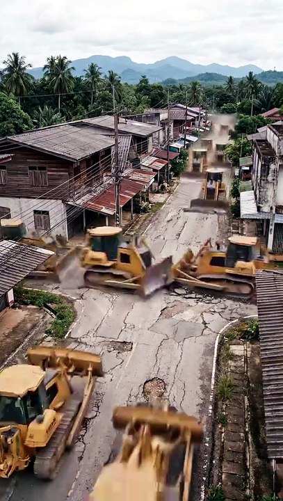 Restoring a Broken Road to New Condition